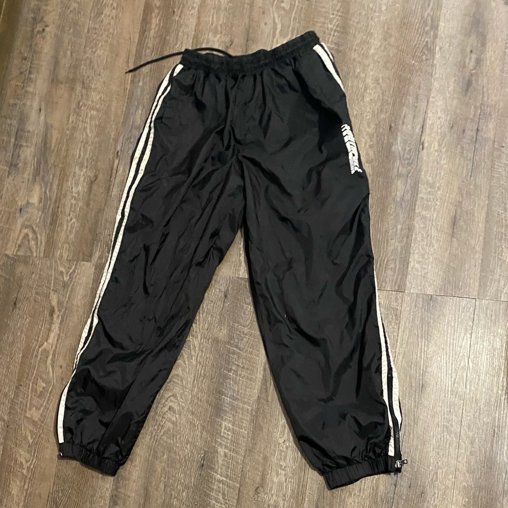 SouthPole black tracksuit pants. Size XL.